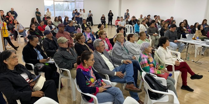 Diálogos  ciudadanos barrios unidos 