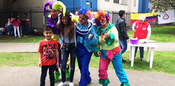 Festiparque realizado en Barrios Unidos