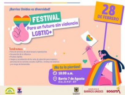 Festival para un futuro sin violencia LGBTIQ+