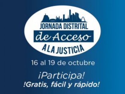 Jornada distrital de acceso a la justicia