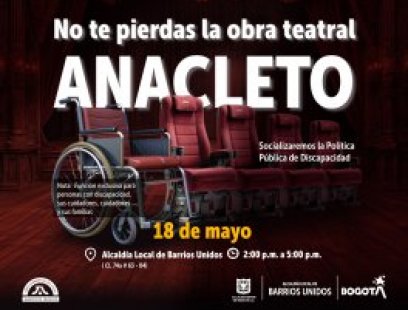 Obra de teatro Anacleto