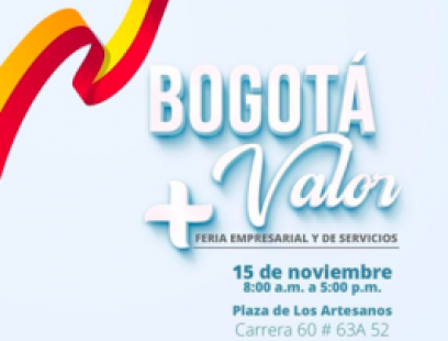 Bogotá + Valor Feria empresarial y de servicios