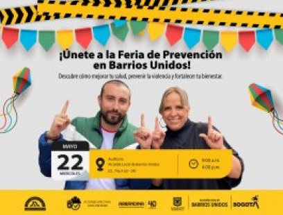 Feria de prevención en Barrios Unidos