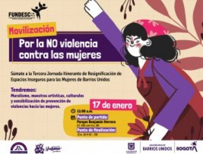 Movilización por la NO violencia contra las mujeres