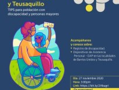 Tips para Población con Discapacidad y Personas Mayores