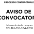 Aviso de convocatoria FDLBU-CM-054-2018, interventoría de parques.