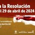Resolución Nr. 02 del 29 de abril de 2024